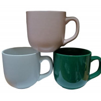 Кружка "Однотонная" 350мл в ассортименте