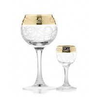 ВДОХНОВЕНИЕ Подарочный набор 12пр(бокалы + рюмки на ножке)