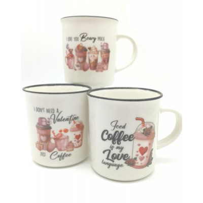 Кружка "Сладкие коктейли"микс 310мл