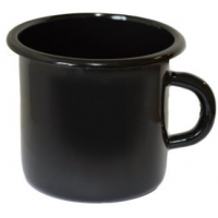 Кружка  400мл эм черная без рис