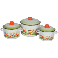 Набор кастрюль 3пр №02 (2+3+4л) ГОЛЛАНДСКИЙ