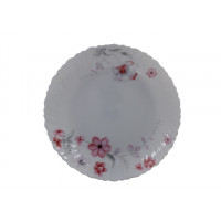 Тарелка стеклокерамика 8,5"Розовый флокс"