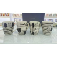 Кружка "Милый кот"4цв.350мл