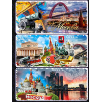 Кружка 350мл МОСКВА ассортимент