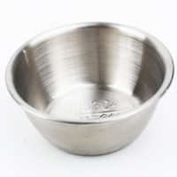 Соусник-солонка 100мл из нержавейки 7*3,5см