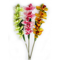 Цветок искусственный Орхидея 90см