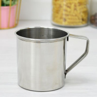 Кружка 0,5л 9см из нержавейки (201)