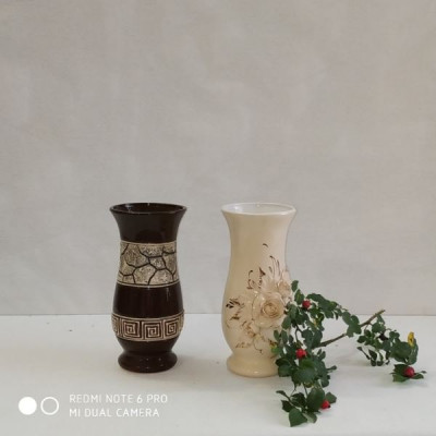 Ваза керамическая настольная Фантазия (м.)40см