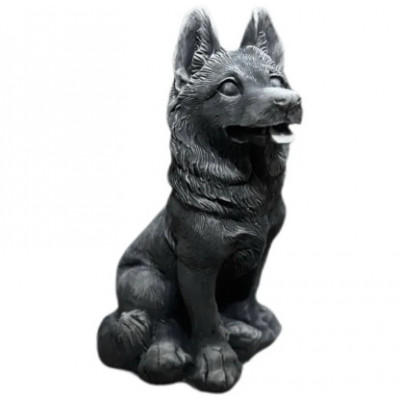 Фигурка из гипса Волк 9,5см, А-54