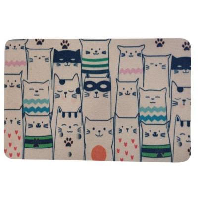 Коврик придверный 58*88см