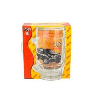 Кружка д/пива 1п/у 0,5л Пинта Машина