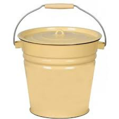 Ведро 12,0л эм с/к кремовое