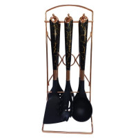 Набор кух. принадлежностей 7предметов, чёрный