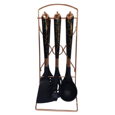 Набор кух. принадлежностей 7предметов, чёрный