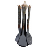 Набор кух. принадлежностей 7предметов, серый