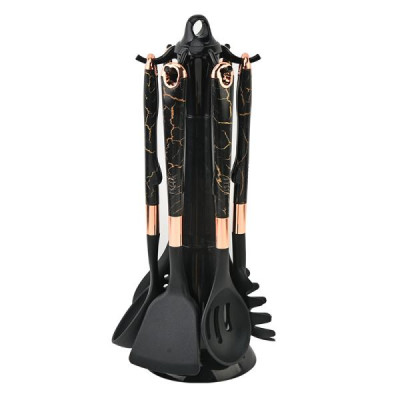 Набор кух. принадлежностей 7предметов, чёрный