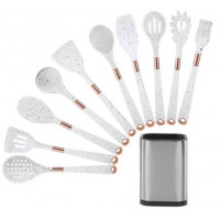 Набор кух. принадлежностей 11предметов, чёрный