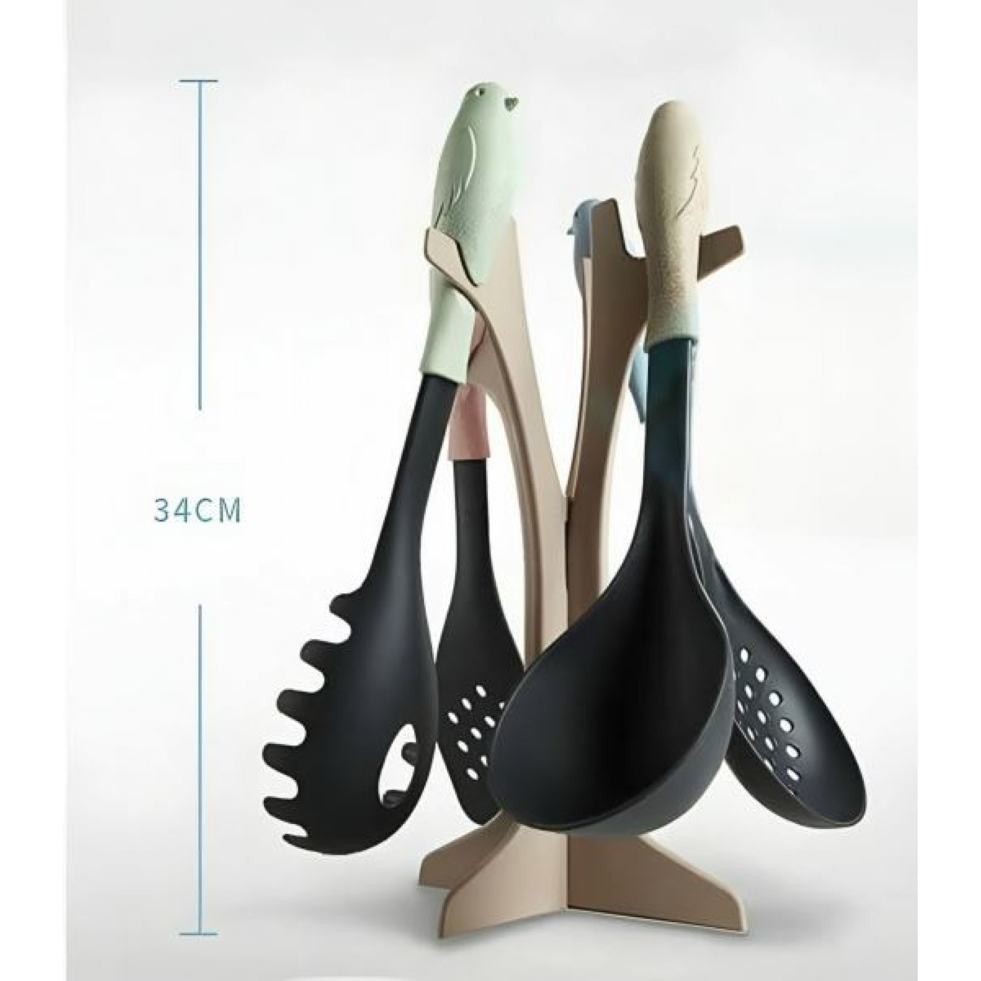 Набор кухонных принадлежностей "ПТИЧКИ НА ВЕТОЧКЕ"5ПР OZ