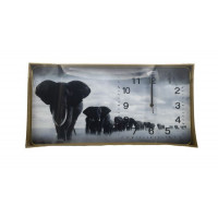 Часы настенные Слоны