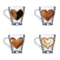 Кружка "Грация" "Кофейное сердце" 250 мл