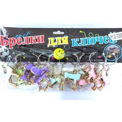 Брелок "Козочка цветная"