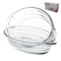 Borcam" набор 2х жаропр.форм овальных с ручками, 2*530 мл, h44мм 590007 GB