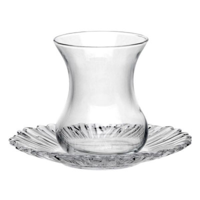 Aurora набор 6 чайных пар:стаканчик 6*155мл + 6 блюдец 95961