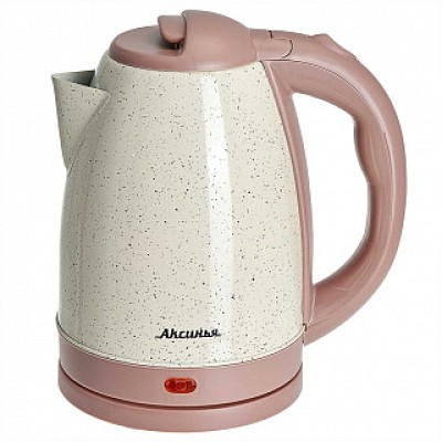 Эл.чайник "АКСИНЬЯ" КС-1007   нерж,:  1500 Вт, 1,8 л , бежевый (12)