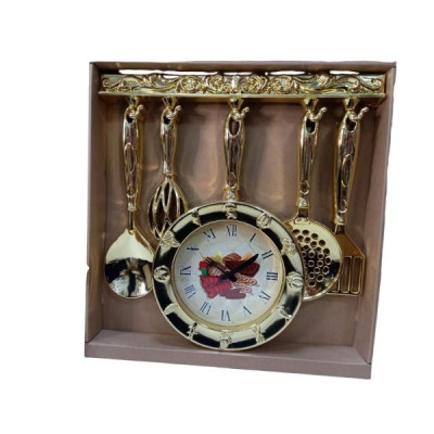 Часы настенные "Кухонные принадлежности"40*40см