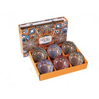 Набор салатников 6шт "Азия" 300мл