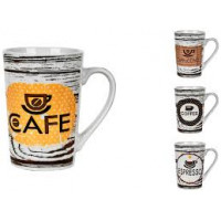 Кружка микс"Чашка кофе" 430мл 8,5* 12,4*6,8см