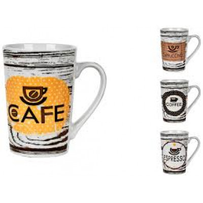 Кружка микс"Чашка кофе" 430мл 8,5* 12,4*6,8см
