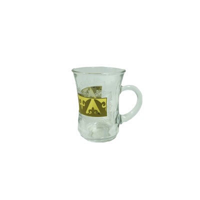 EAV119C-5411/391/Т   Набор 6 чайных стаканов и 6 блюдец с рисунком "Корона"