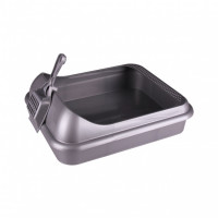 Лоток д/животных + совок [ВЕРНЫЙ ДРУГ]