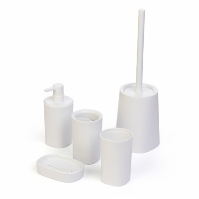 Набор аксессуаров для ванной комнаты "Пьюр" (уп.6)