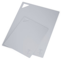 Набор досок раздел 2пр гибких (35*25*0,2см+25*17,5*0,2см) СЕРЫЙ