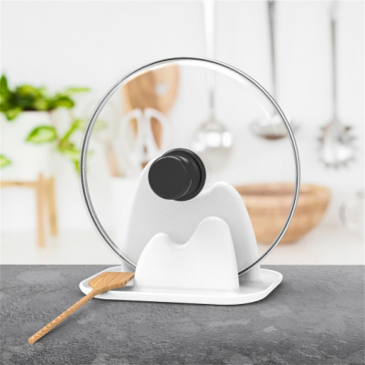 Подставка п/крышку и ложку БЕЛЫЙ