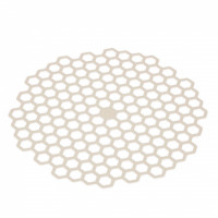 Решетка д/мойки круг 30*30*0,3см [СОТЫ] БЕЖЕВЫЙ