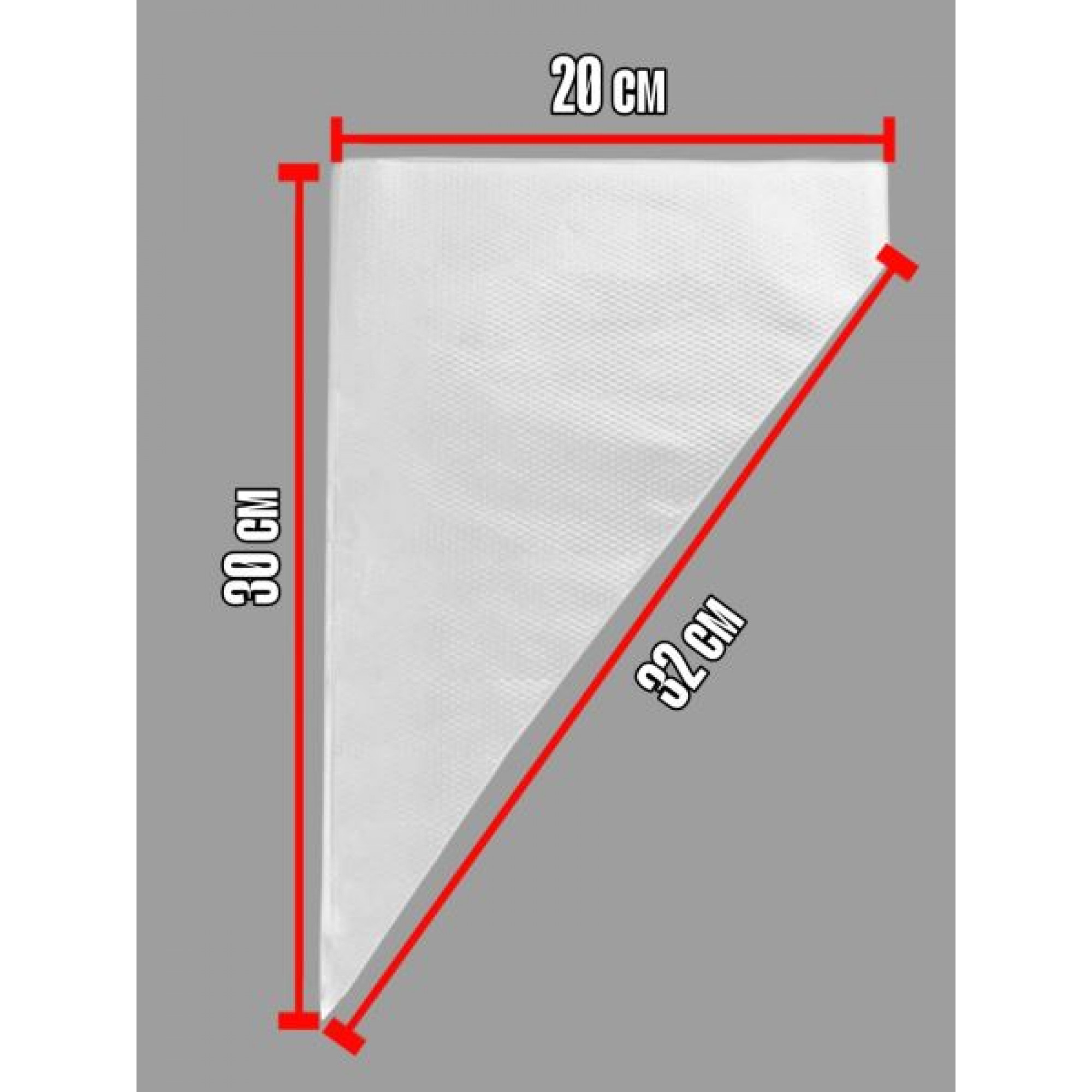 Пакеты кондитерские 30*21см 100шт OZ