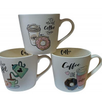 Кружка"Кофе и пончик" 420мл, 10*9см