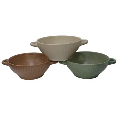 Супница керамическая с ушками 680мл, 15,8*6,5