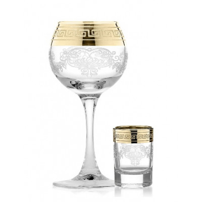 БАРОККО Подарочный набор 12пр(бокалы + стопки)