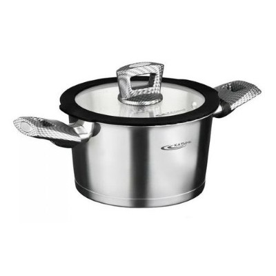 Кастрюля 2,5л нерж. 18*10,5см ТЕХНО