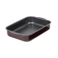 Противень 230*300 мм, б/кр, внутр.полихромное покр 0,9мм