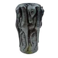 Ваза"Лошадь большая"серая 21*13см