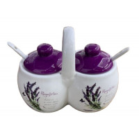 Банка двойная "Лаванда" в п/у 300мл*2