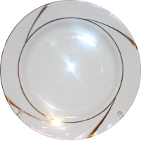 Тарелка 220 мм глубокая 350 см3 ф.426 "Голубка" № 2084 "Бомонд" вывод