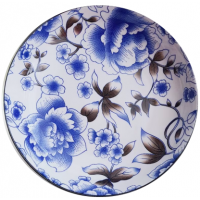 Тарелка 7,5" Синий цветок d-19см