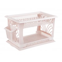 Сушилка д/посуды "Мечта хозяйки" №1 (св.бежевый) (уп.4)