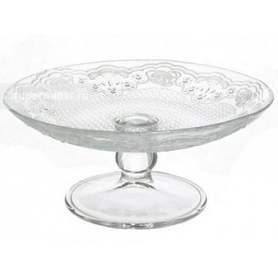 Lacy" блюдо на ножке (d-160мм) SL со стикером 96094 SL/St вывод